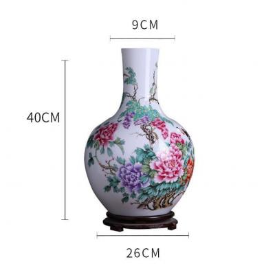 BÌNH CỦ TỎI HỌA TIẾT HOA MẪU ĐƠN
